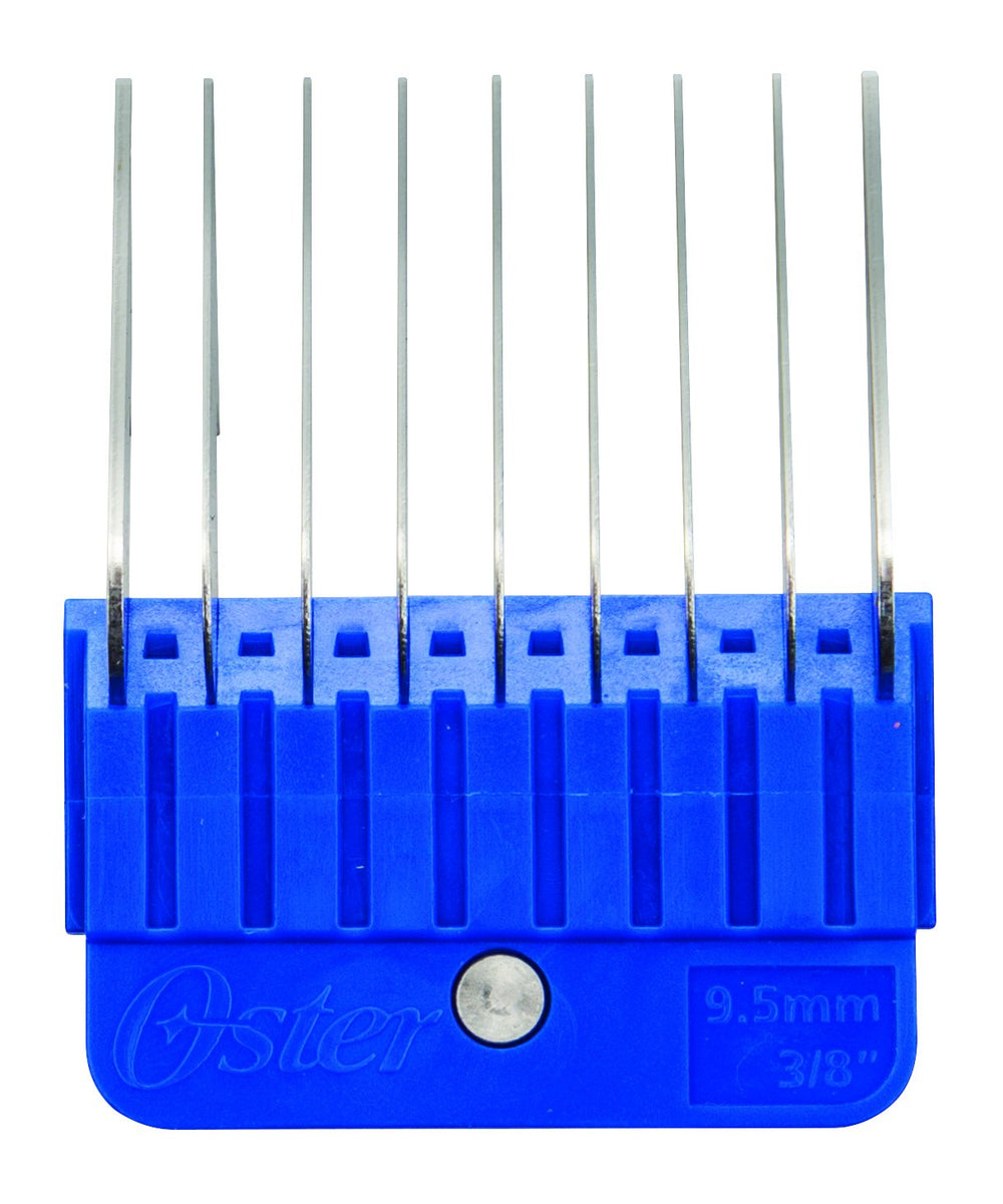 Oster 1/16 inch guide comb enables precise close trims.