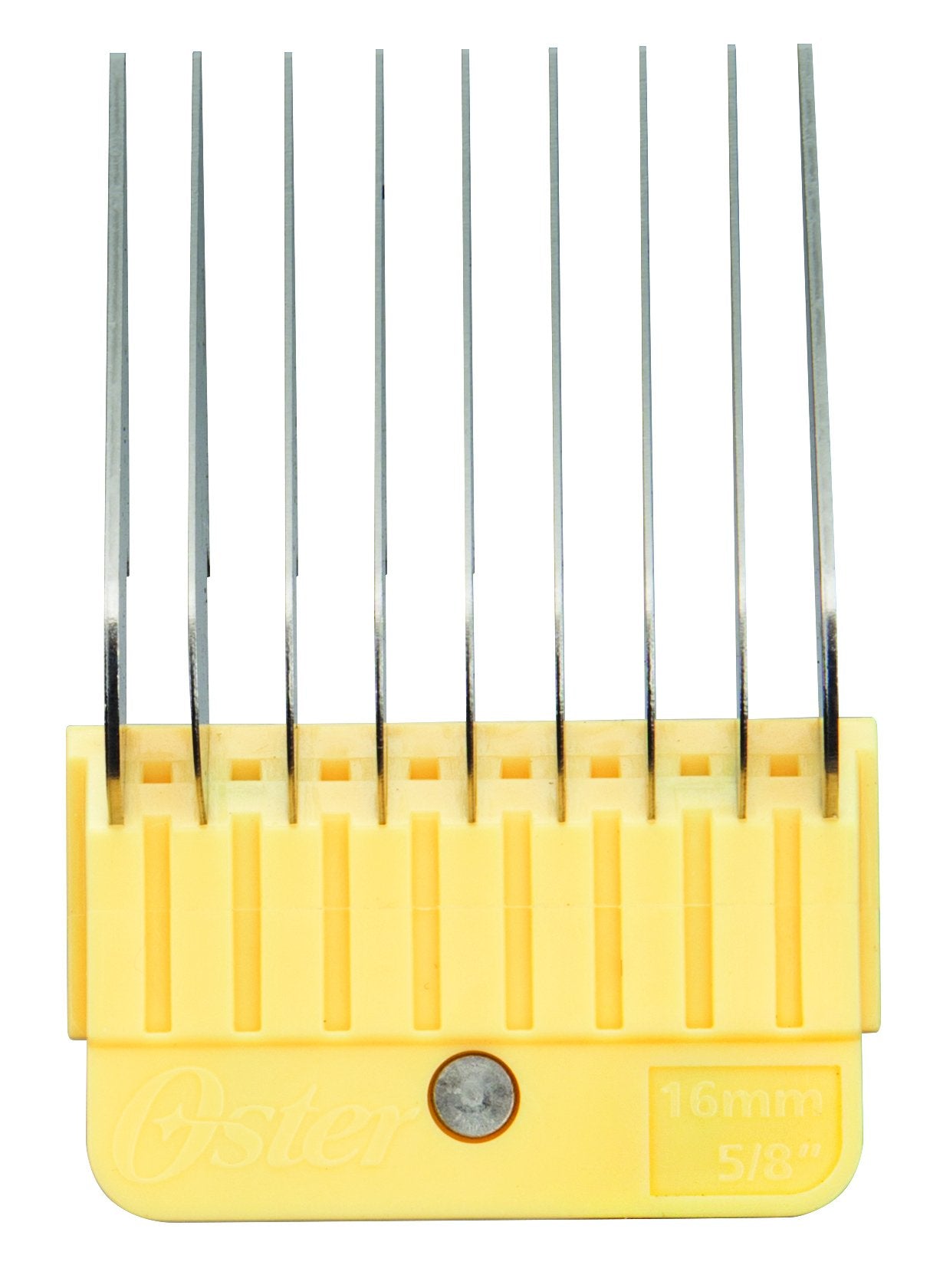 Oster 2-inch guide comb provides longer, natural-looking coat length.