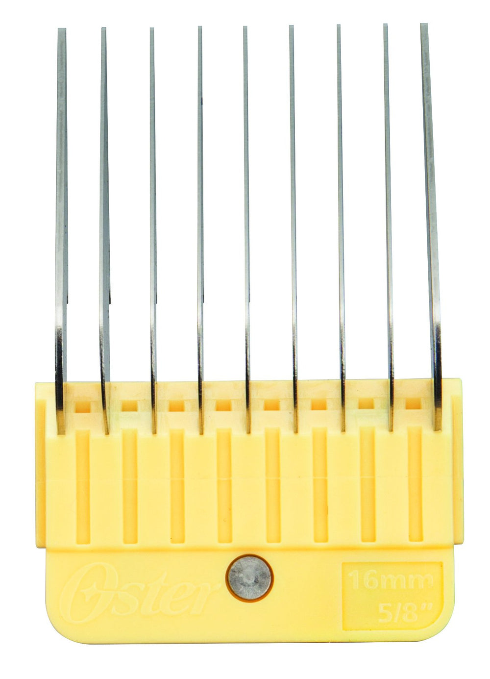 Oster 2-inch guide comb provides longer, natural-looking coat length.