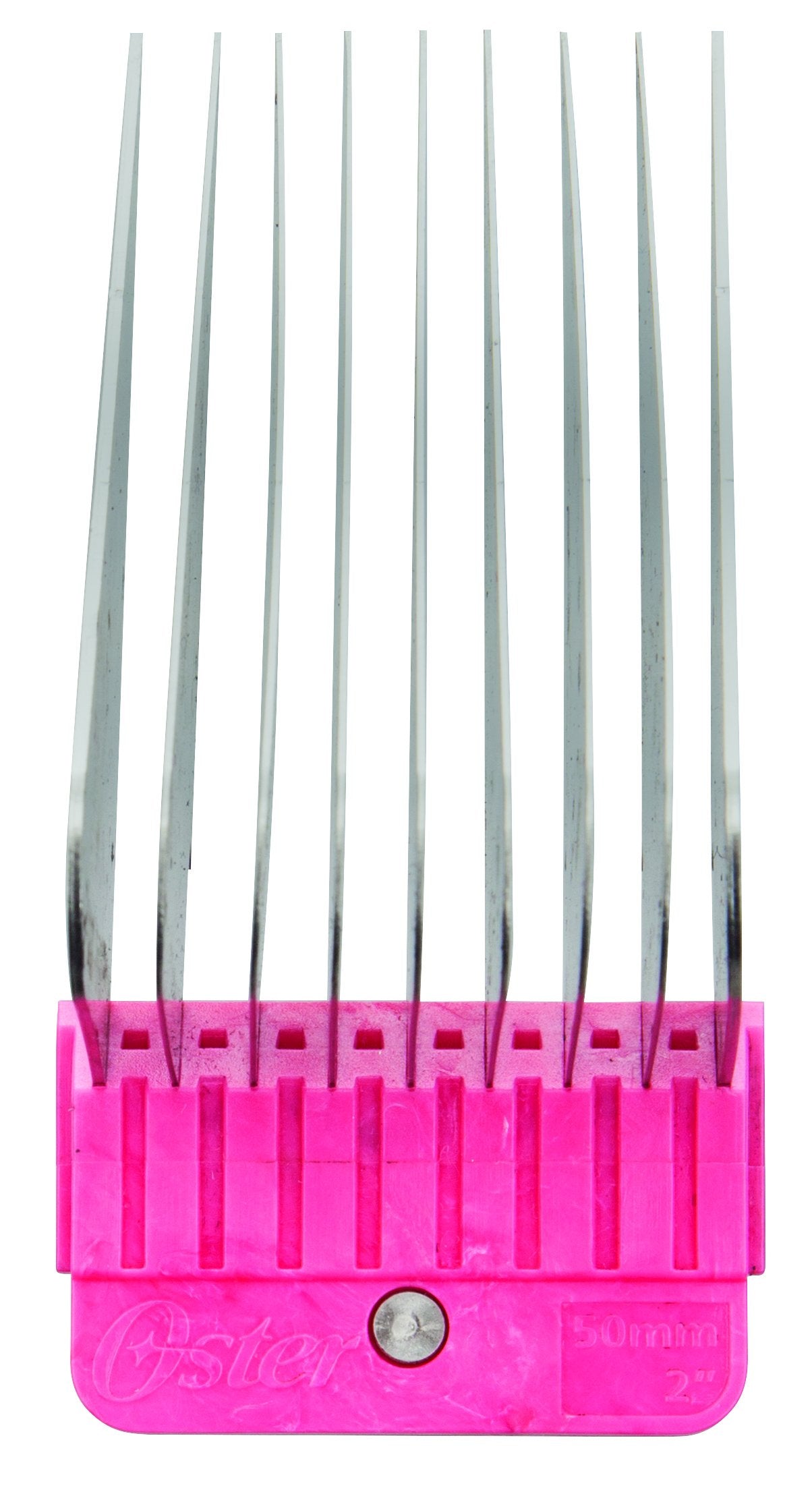 Oster guide combs collection showcases a compact toolkit for home grooming.