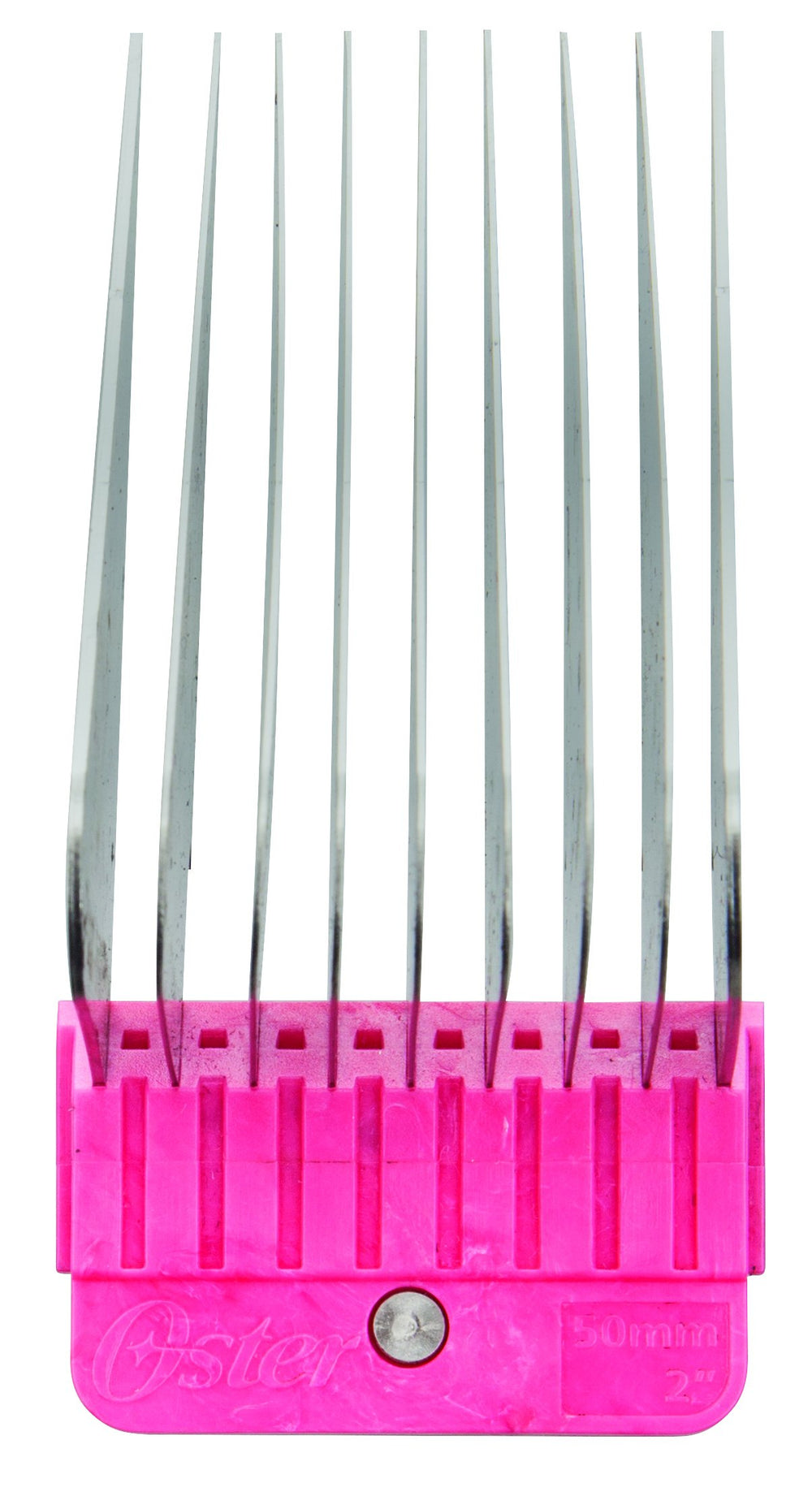 Oster guide combs collection showcases a compact toolkit for home grooming.
