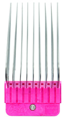 Oster guide combs collection showcases a compact toolkit for home grooming.