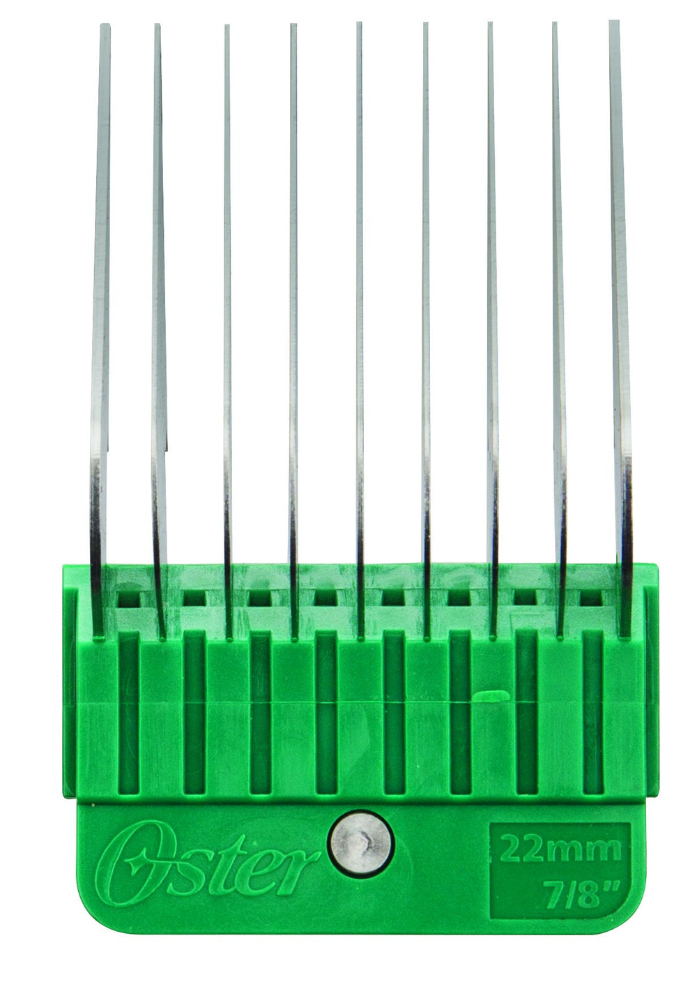 Oster guide combs are easy to rinse and sanitize.
