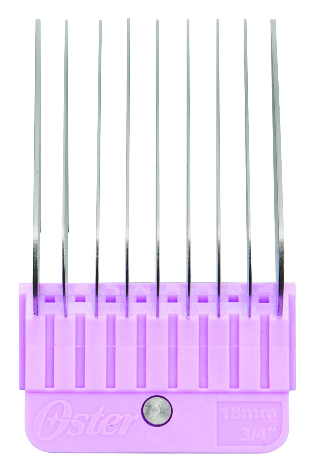 Oster stainless steel construction ensures durability and easy cleaning.