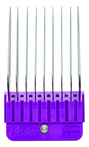 Oster guide combs travel case enables on-the-go grooming.
