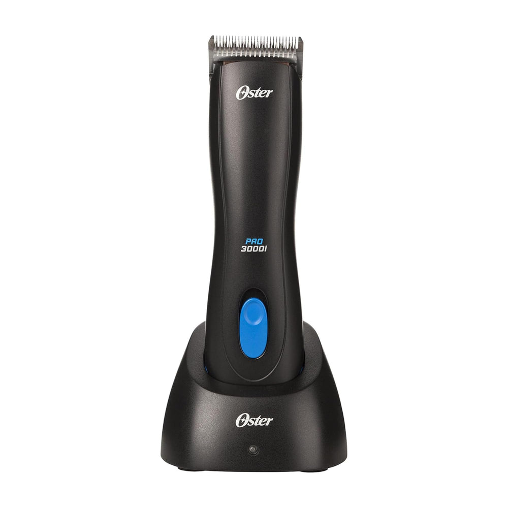 Oster Professional Cordless 3000i motor in action for precise pet grooming on-the-go.