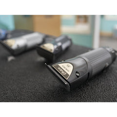 Oster Golden A5 chew-proof housing close-up highlights durable construction.