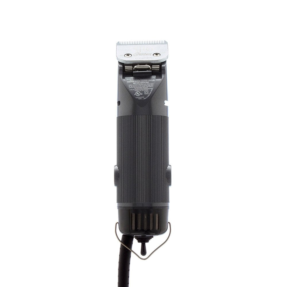 Oster Golden A5 cryogenx size-10 blade close-up for durable grooming performance.