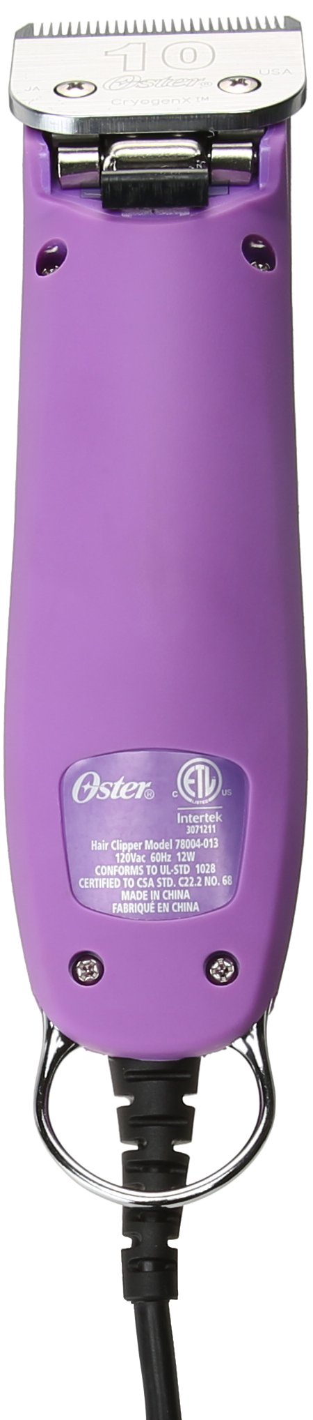 Oster Powermax 2-Speed clipper detachable blade for versatile fur trimming.