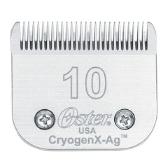 Oster replacement blade size 10 for cryogenx clippers delivers precise 1/16 inch cuts for grooming.