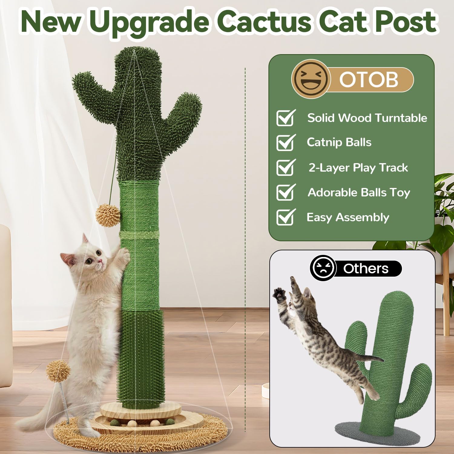 OTOB easy assembly with included tools for quick setup.