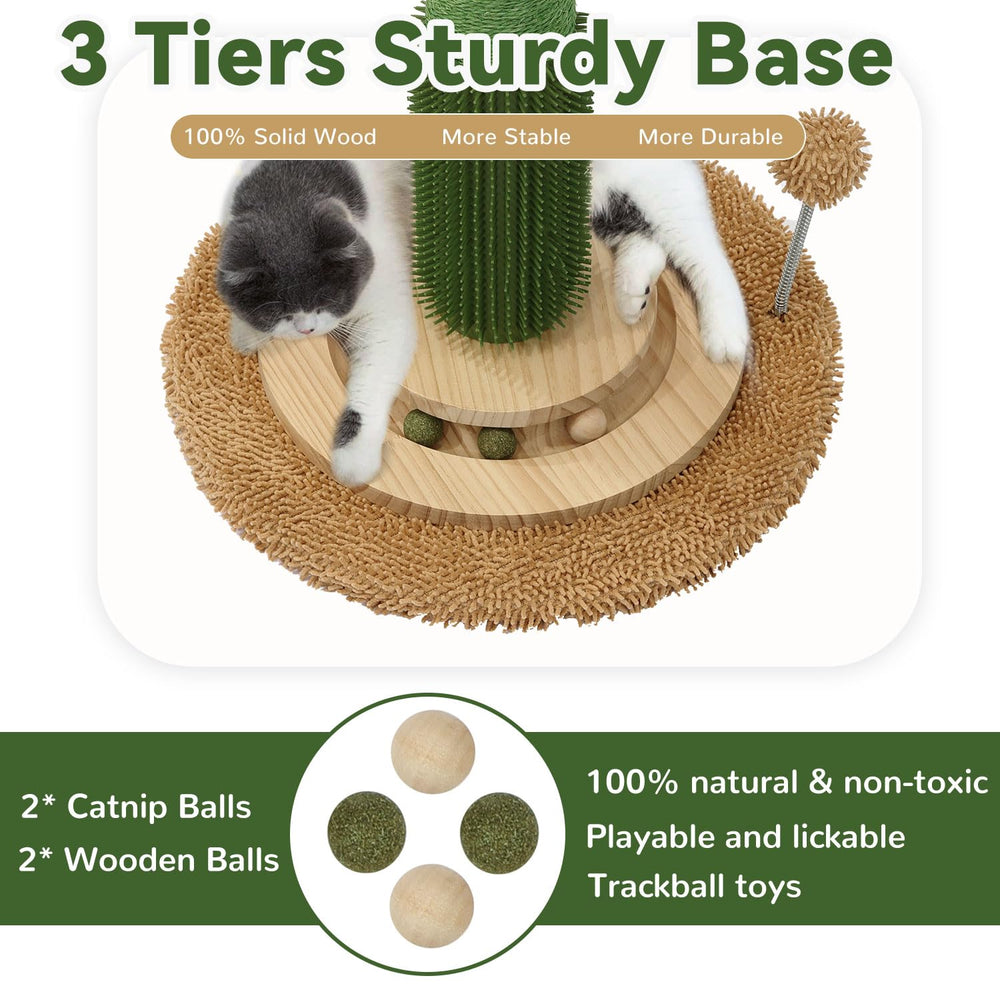 OTOB soft ball toys add engaging sensory play for curious cats.