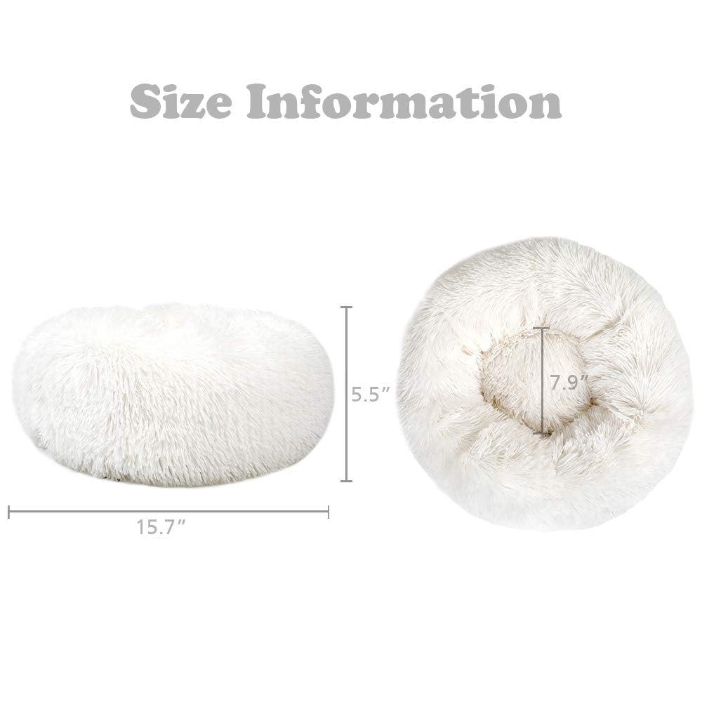 otoez 15.7 inch diameter close-up shows compact bed for small pets up to 6 lbs