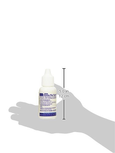 OTOMITE PLUS Ear Mite Treatment packaging on a 3-pack display for convenient home use