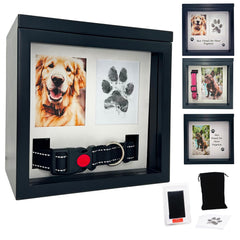 OtterPets large dog urn with four displays showcasing cherished memories