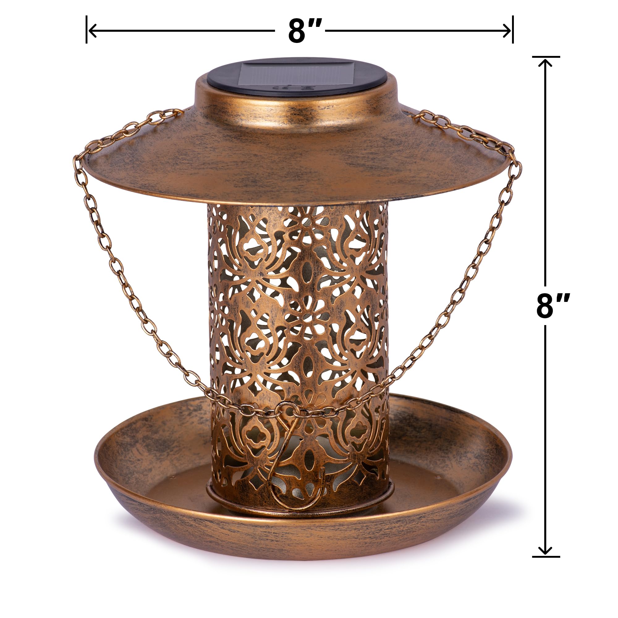 Ottsuls solar bird feeder gift idea highlights practical appeal for nature-loving family members.