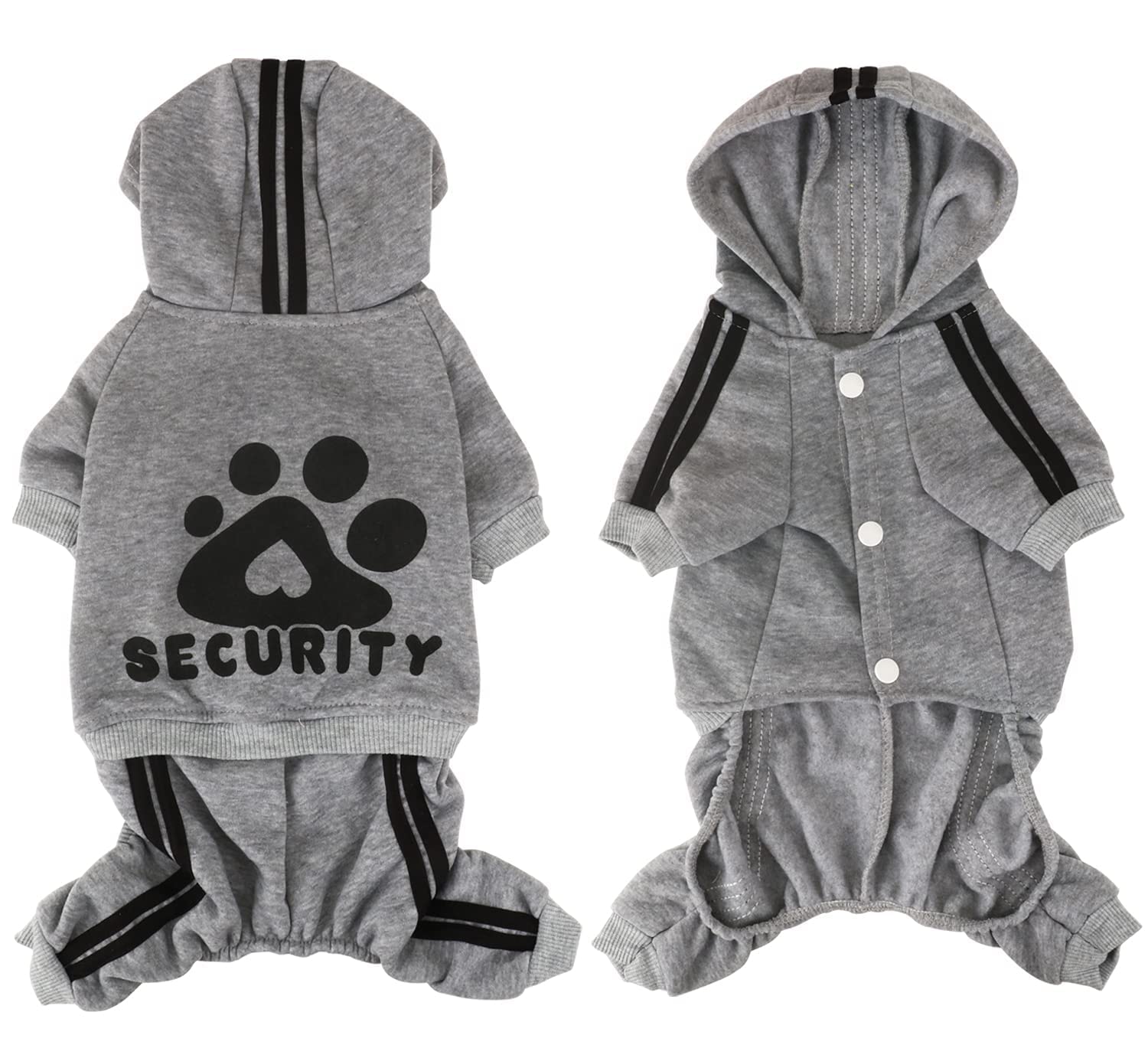 Otunrues dog hoodie elastic bands ensure a secure, comfy fit