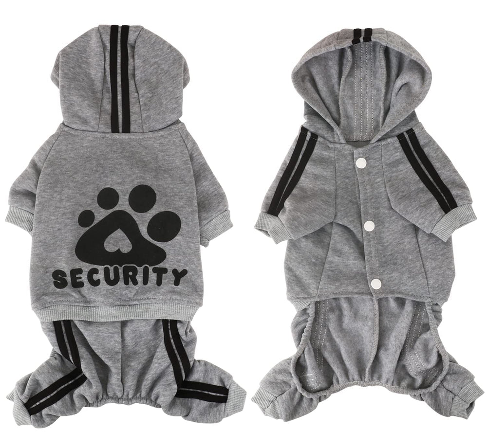 Otunrues dog hoodie elastic bands ensure a secure, comfy fit