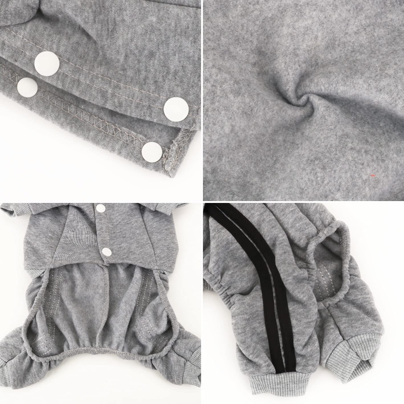 Otunrues dog hoodie machine-washable care for quick cleaning