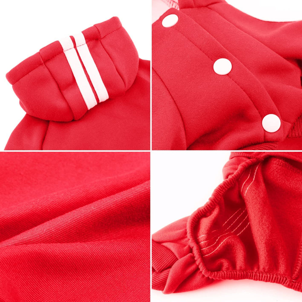 Otunrues dog hoodie stretchy cotton fabric demonstrating skin-friendly comfort