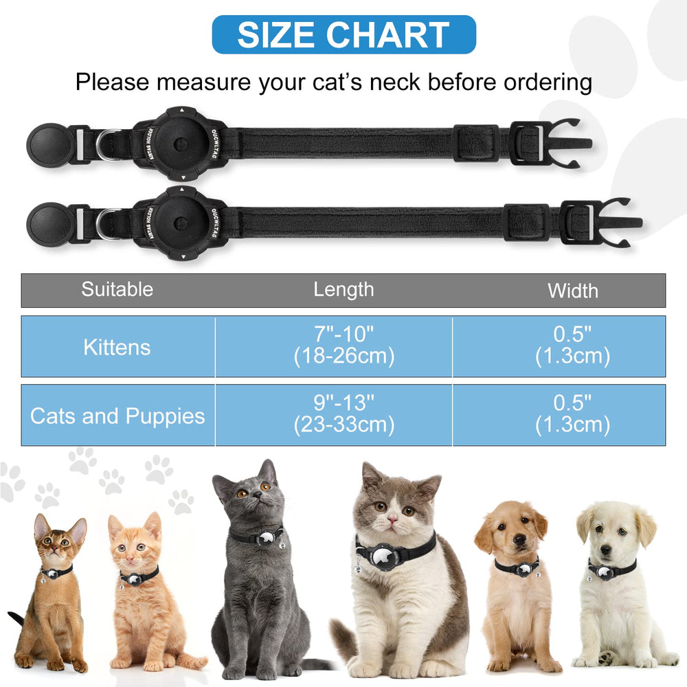Adjustable XS/S collar fits kittens to puppies securely