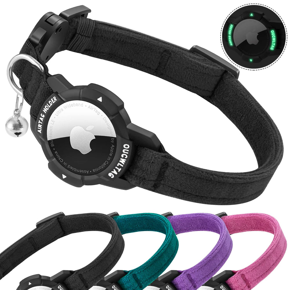 OUCWLTAG Collar con AirTag integrado para rastreo fiable del gato