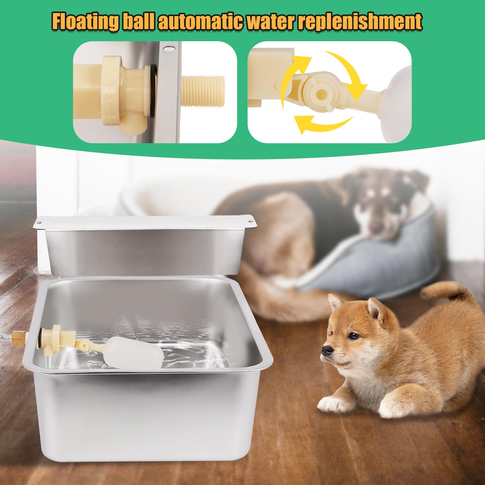 OUJIMAI large-capacity waterer supports long outdoor hydration.