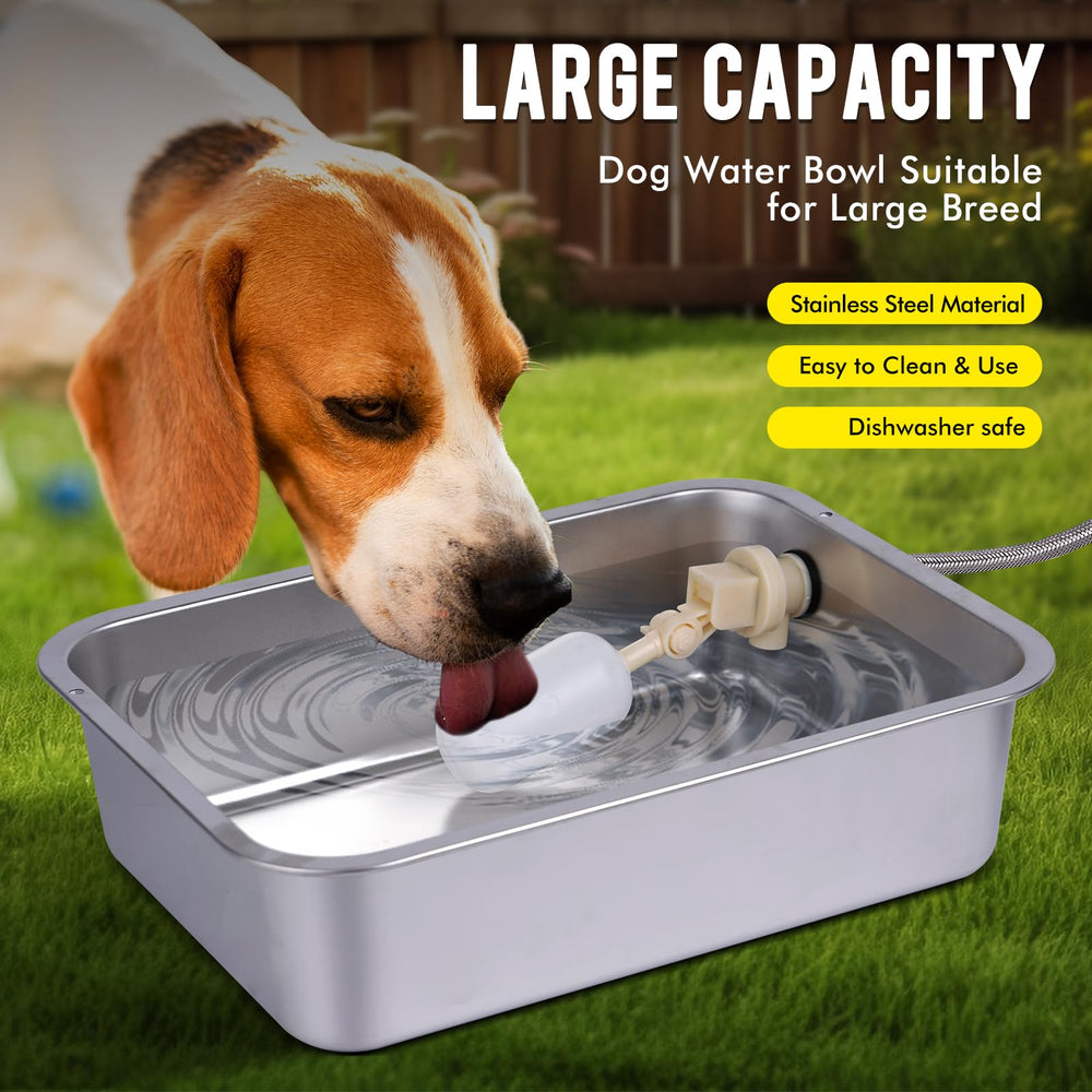 OUJIMAI outdoor waterer suitable for livestock and poultry beyond dogs.
