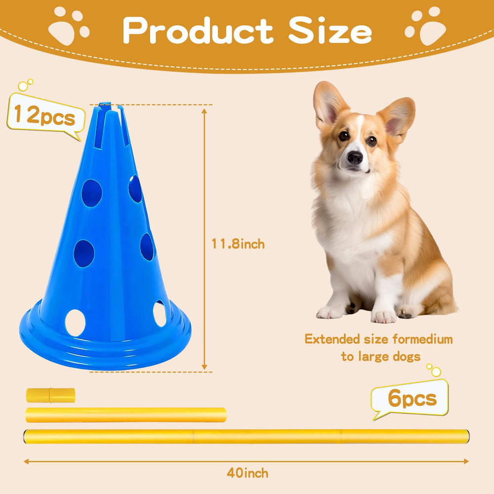 Oulores cone height 11-8 inch adjustable for training heights