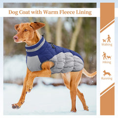 OUOBOB coat back zipper with guard prevents hair snagging