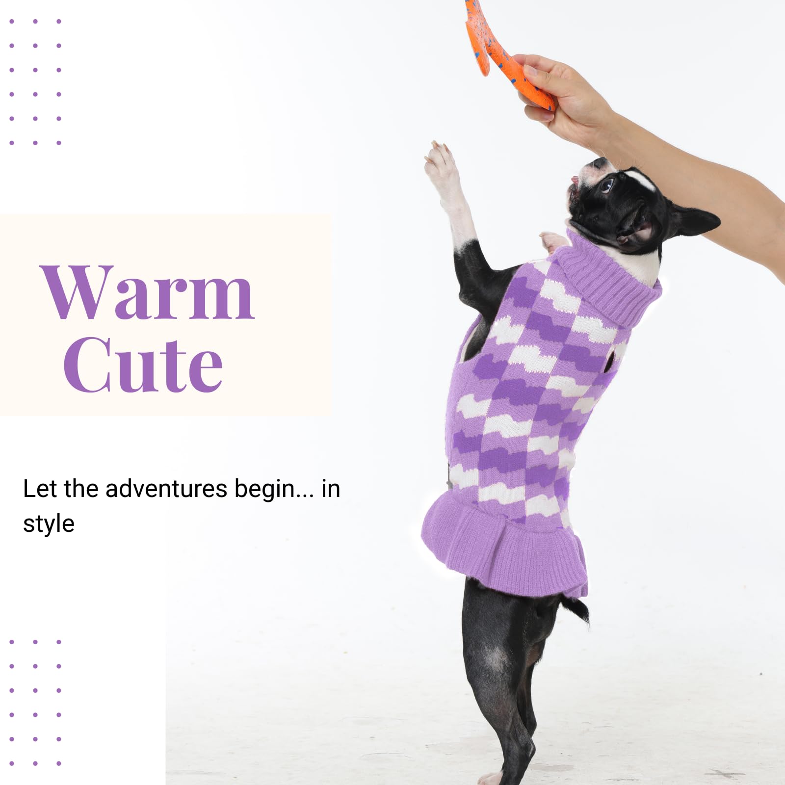 OUOBOB measurement guide helps find chest and back length fit