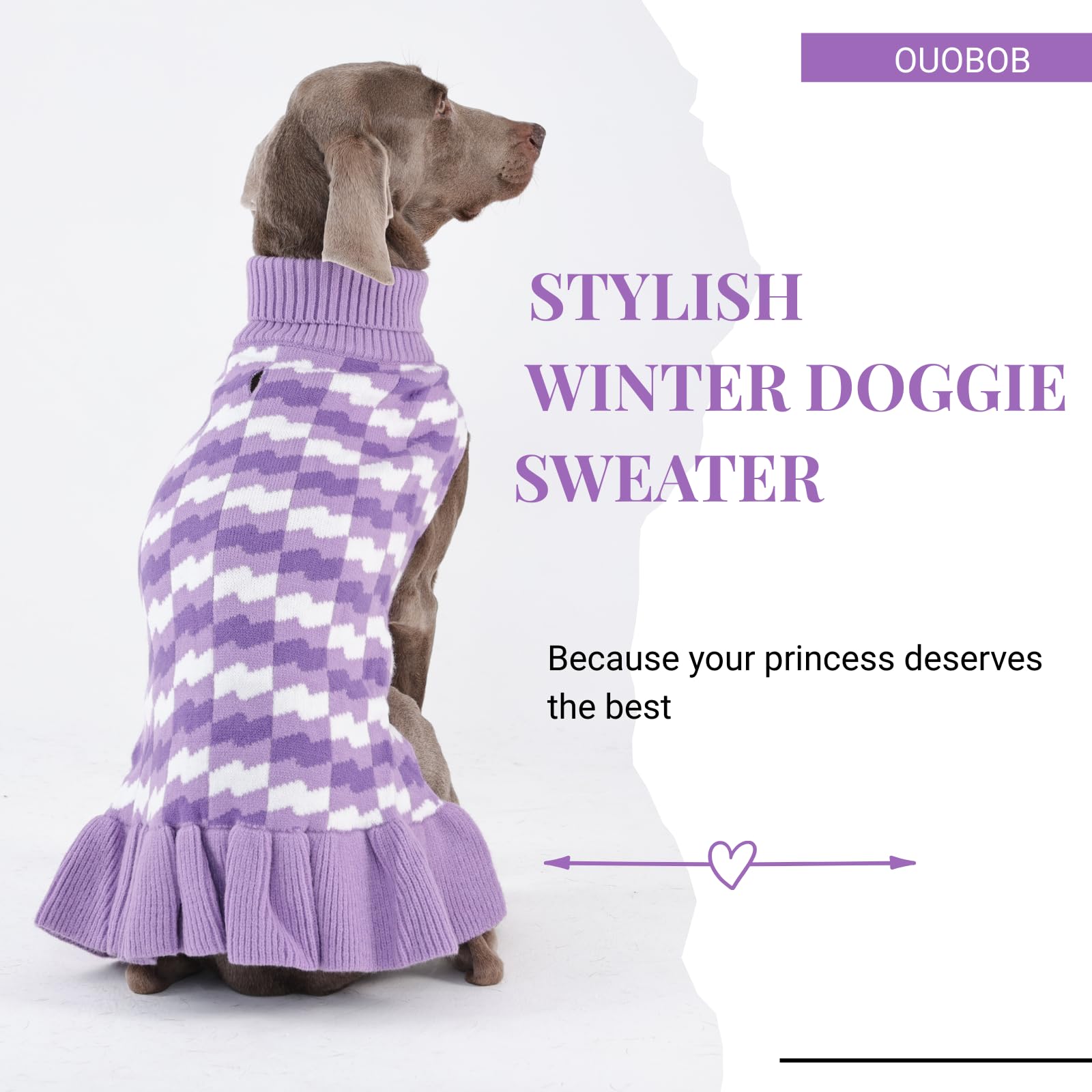 OUOBOB pullover design enables quick, hassle-free dressing