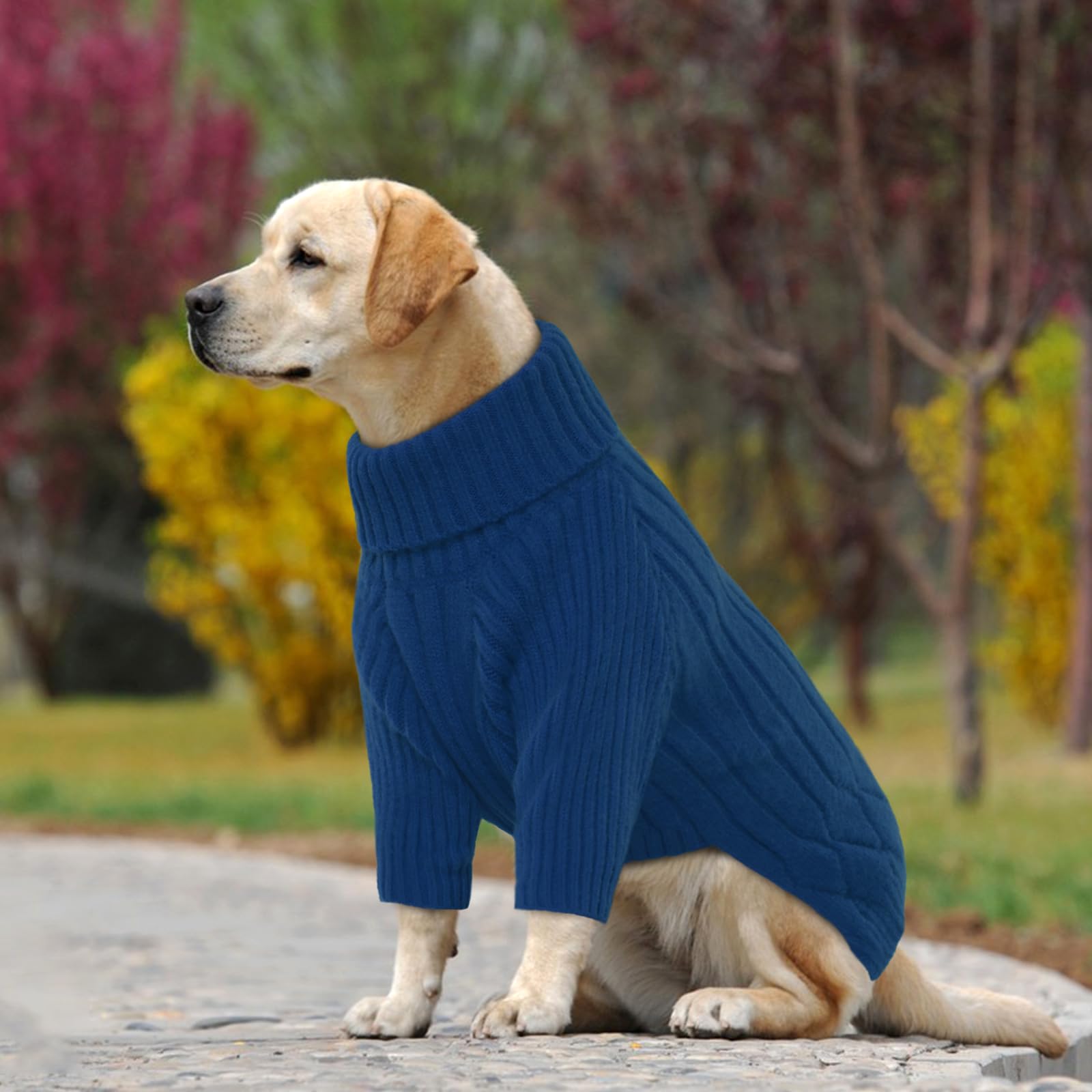 OUOBOB dog sweater holiday-ready design suitable for Christmas celebrations