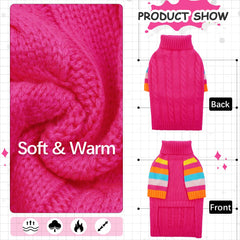OUOBOB Rosered XXXL knit close up highlights soft breathable fabric for comfort