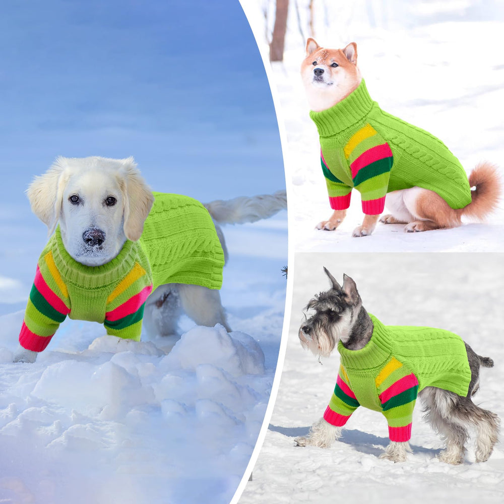 OUOBOB XLarge dog sweater pullover design for quick on-off wear.