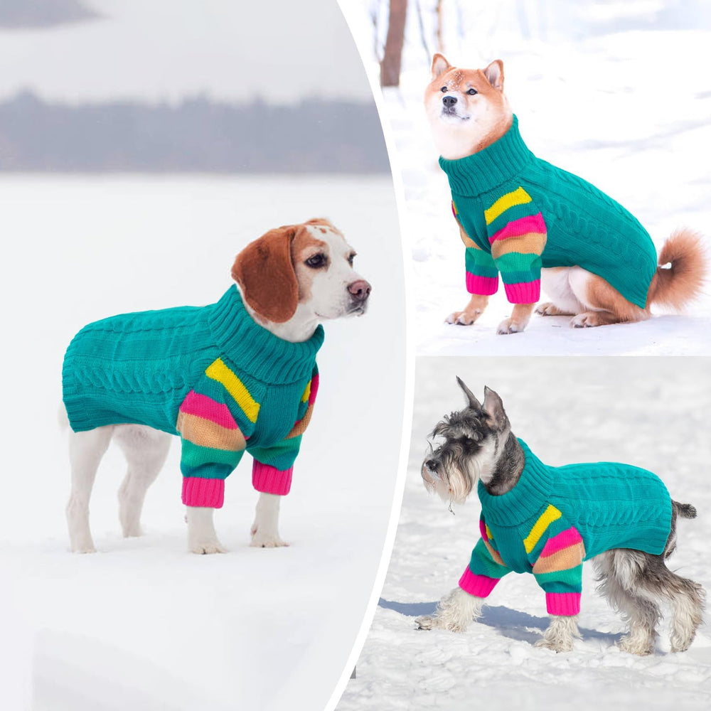 OUOBOB XLarge stretchy knit provides soft, comfortable fit during walks.