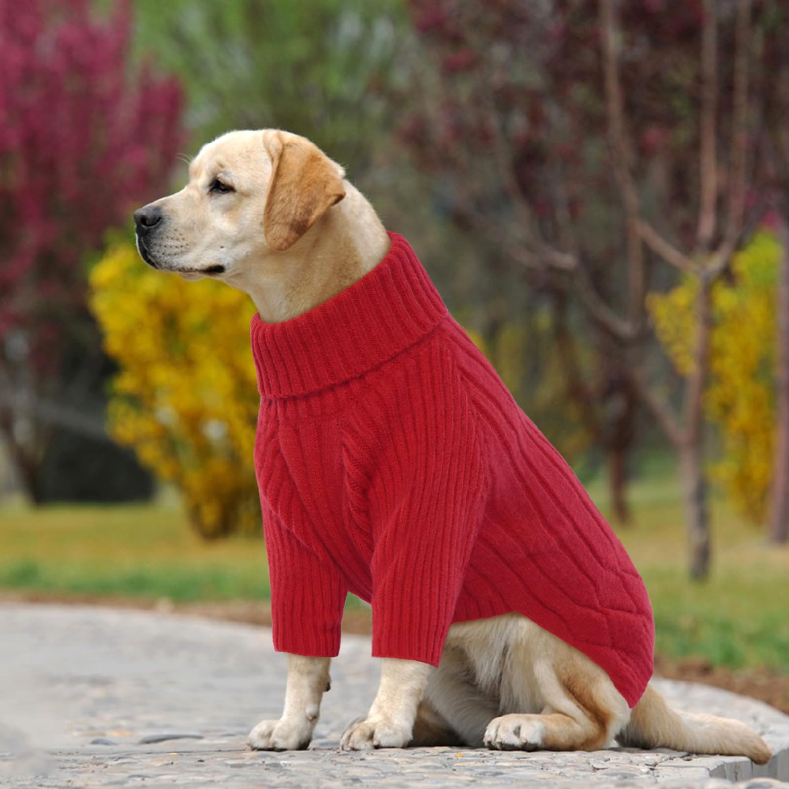 OUOBOB XXXL dog sweater size chart for giant breeds