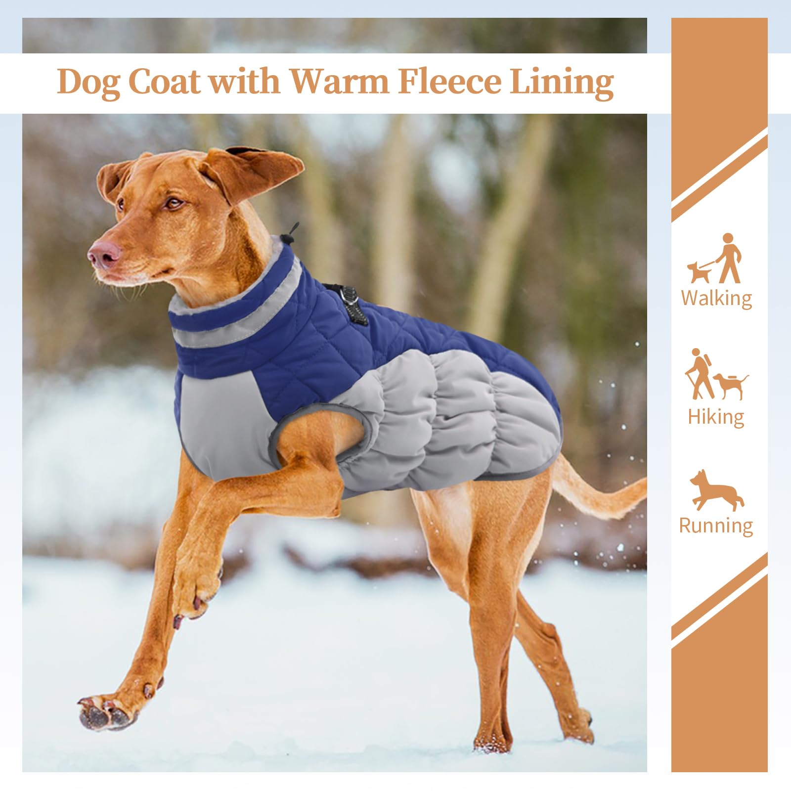 OUOBOB back-zipper guard protects fur during dressing.