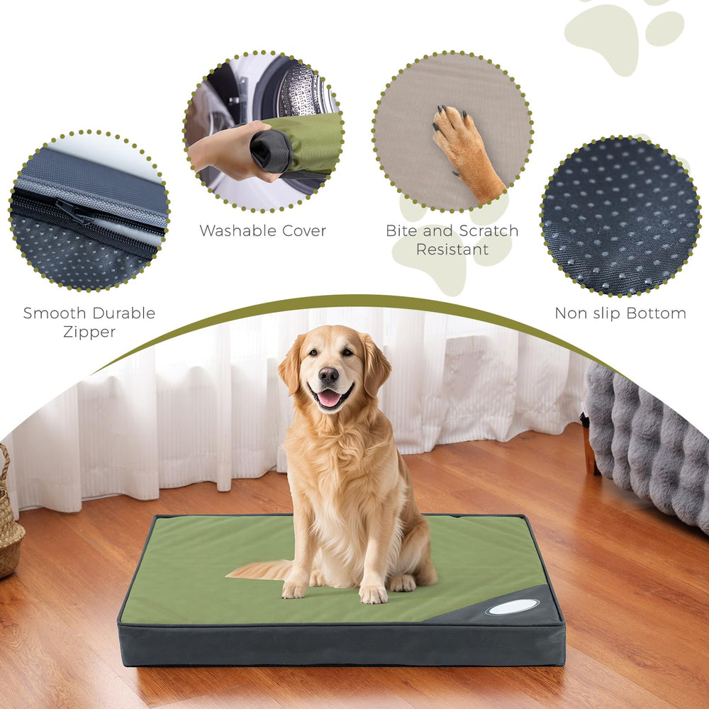 OUPEIWAWA egg crate foam detail emphasizes breathable orthopedic support.