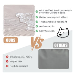 OUPEIWAWA removable waterproof cover for easy cleaning and refresh.