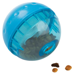 Our Pets IQ Treat Ball for large dogs promotes mental stimulation during interactive play.