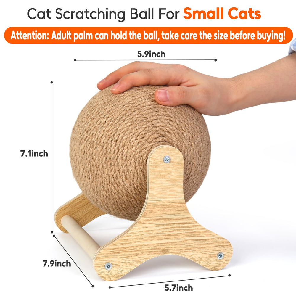 Outamateur indoor-cat toy promotes active play and stress relief