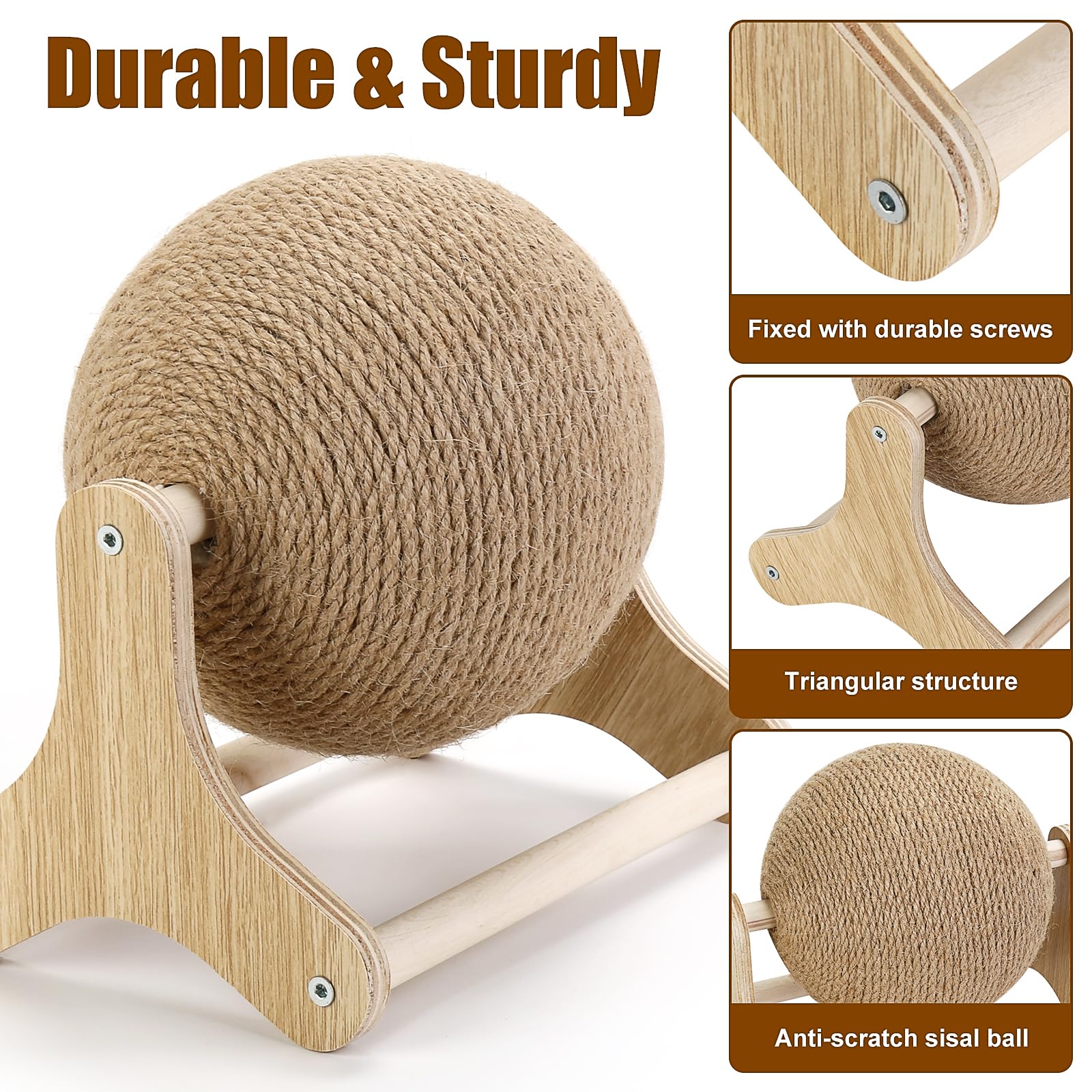 Outamateur stable-stand with ball enables safe indoor exercise