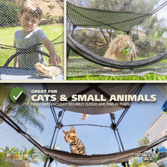Outback Jack Catio reinforced stitching for durable seams and safety.