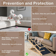 Outdoor Diamond dog ramp anti-slip surface provides secure footing