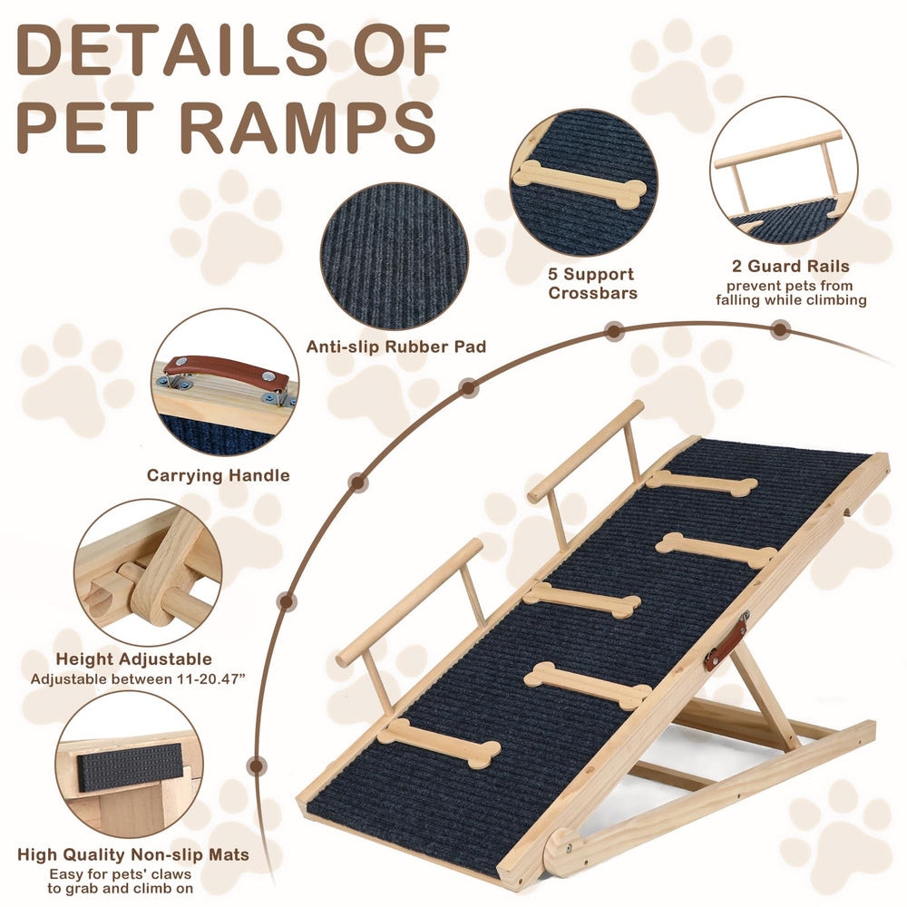 Outdoor Diamond dog ramp lightweight and foldable for travel