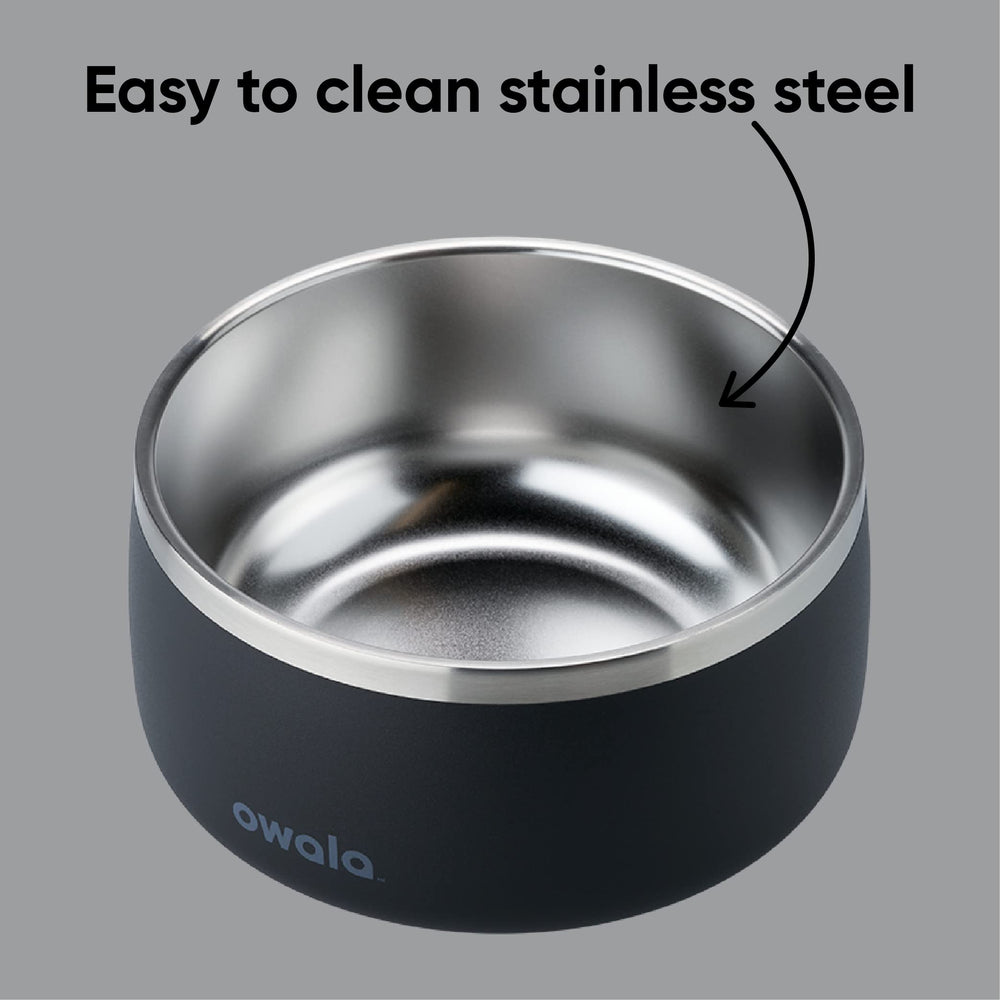 Owala 48oz capacity bowl ideal for water or meals in busy homes.