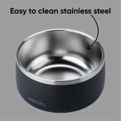 Owala 48oz capacity bowl ideal for water or meals in busy homes.