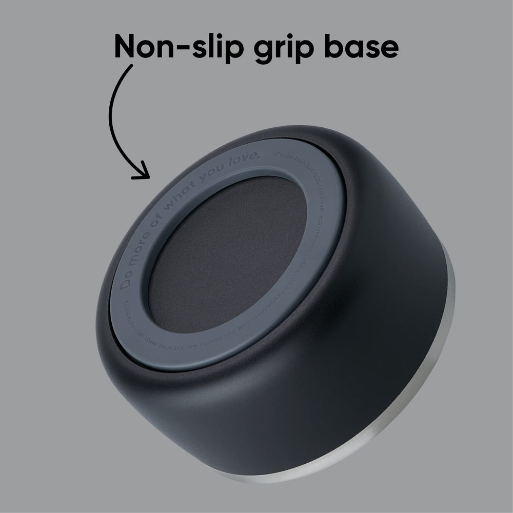 Owala pet bowl shows circular design for easy access from any angle.