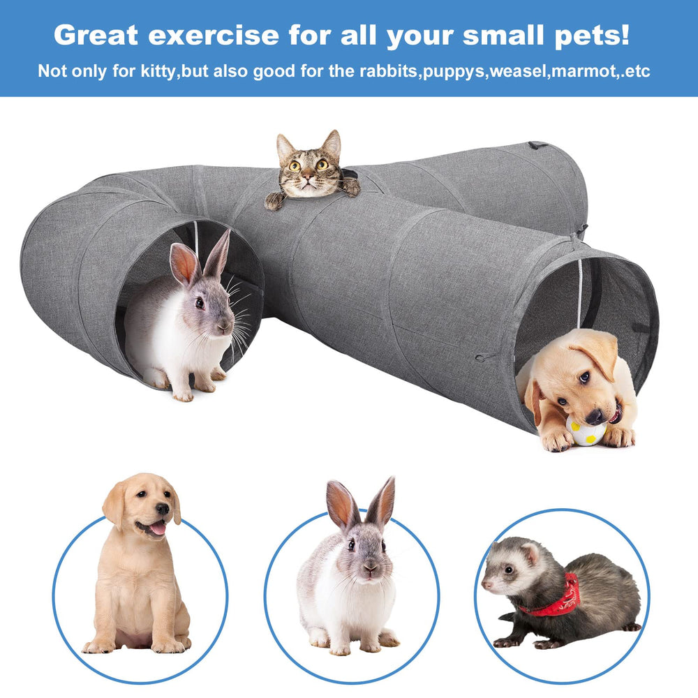 Ownpets peep holes and drop ball spark curiosity in play